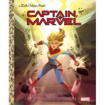 Captain Marvel Little Golden Book Marvel by John Sazaklis & Illustrated by Penelope R Gaylord