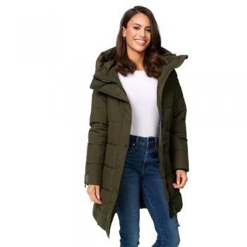 Winterjacke MARIKOO Karumikoo XVI Gr. XL, grün (schwarz olive), Damen