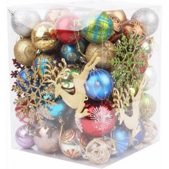 Christmas Tree Baubles 60-70 Pack