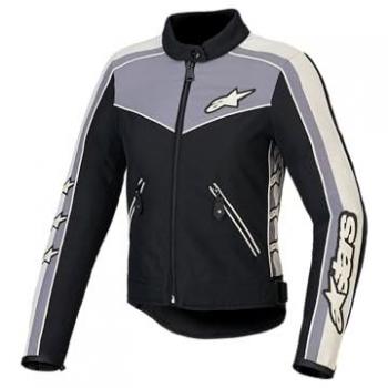 Abbigliamento Motociclista Donna Alpinestars Stella T-Dyno WR Nero e Grigio L