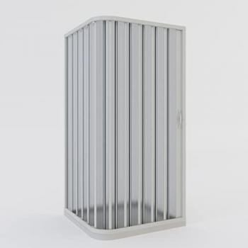 Cabine d’atelier Idralite Aster 185 cm, paroi réversible PVC, ouverture latérale 70×70 cm