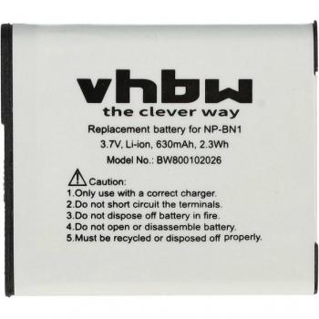 Batterie de remplacement NP-BN1 pour SONY Cybershot