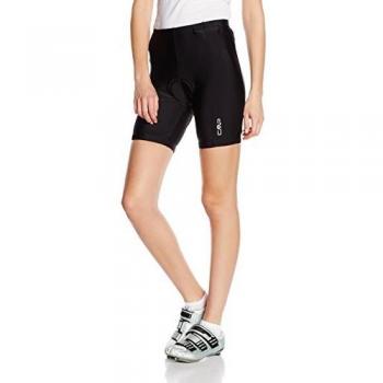 CMP Women's Stretchy Bike Shorts, Black, Size 16