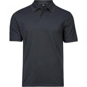 Tee Polo Uomo XL Nero Piqué Cotton