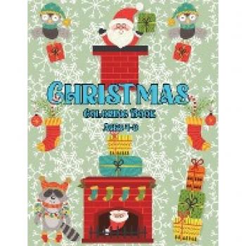 Christmas Coloring Book for Kids 4-8 ages