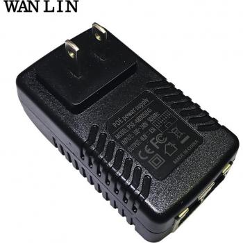 WANLIN 48V 0.5A PoE Injector for EEE802.3af UBNT AP