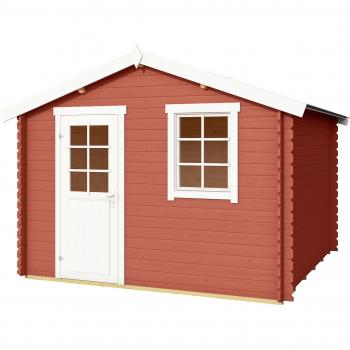 Gartenhaus Wels 3, 3000x3000, Schwedenrot