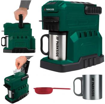 PARKSIDE® PKMA 20 Li A1 – Mobile 20 V Kaffeezubereiter für unterwegs (ohne Batterie)