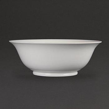 Olympia Serving Platter, Large Salad Bowl, 330mm, Whiteware