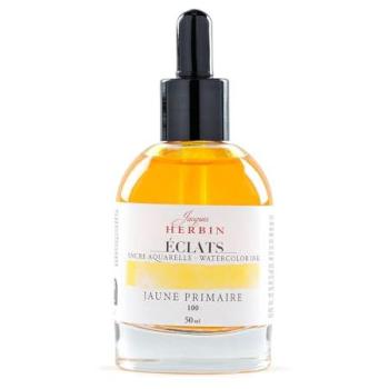 Aquarelle Éclat Jacques Herbin – Jaune (50 ml)