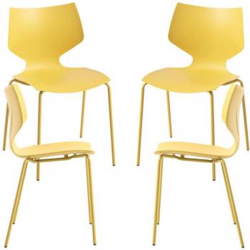 Pack 4 Sillas de Comedor Plecy