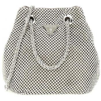 Sac à main argenté Guess Zalina Mini Pouch