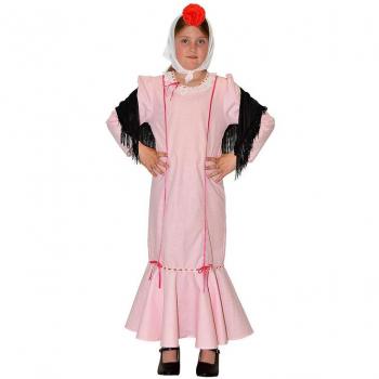 Disfarce Infantil Chulapa Rosa