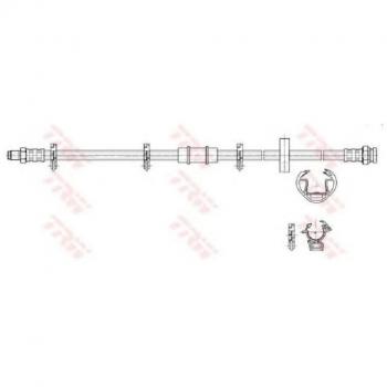 TRW PHB242 Tubo freno