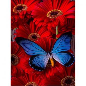 Arte Diamantina Fiore & Farfalla 5D 20x30 cm