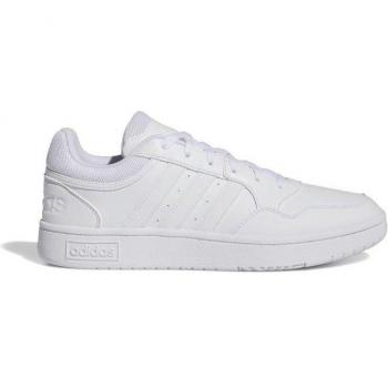 Adidas Hoops 3.0 Men's Athletic Shoes – White, Size 40 ⅔