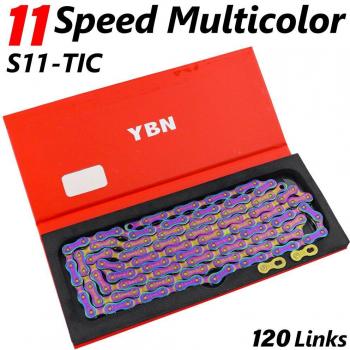YBN SLA H11-TIG Colorful Bicycle Chain for SRAM/Campagnolo