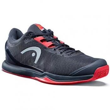 HEAD Clay Sprint Pro 3.0 Herren Tennisschuhe – Navy + Neon Rot