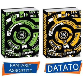 Seven Scuola Diario Pocket Bastardidentro Superspecial Fluo 16 Mesi Datato