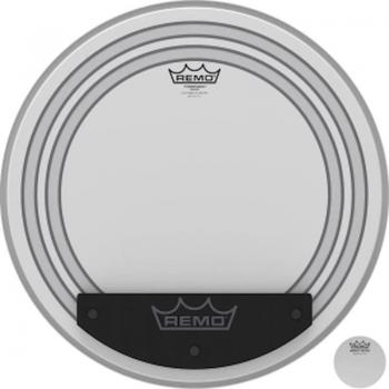 Remo 18 Powersonic Bass Coated – Reinweiß