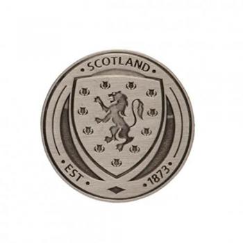 Scottish FA Retro Silver Crest Badge