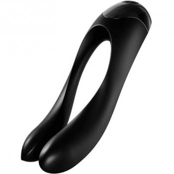 Schwarzer Satisfyer CANDY CANE Stimulator 11 cm