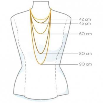 Elli Damen Halsketten-Set: 925 Silber mit schimmernden Zirkonia-Kristallen