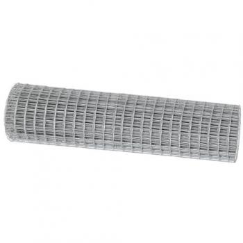 Ograda Euro Argento 1×10 m Acciaio Zincato a Caldo