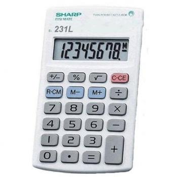Sharp EL231LB Battery Operated Calculator