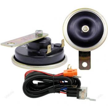 Claxon de Sonido Alto y Bajo para Motocicleta