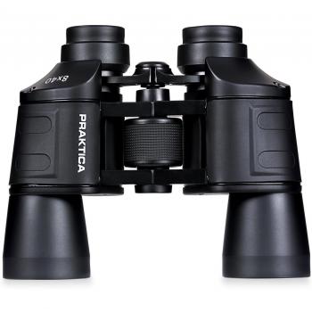Praktica Falcon 8x40mm Porro Prism Field Binoculars Wide Angle Black