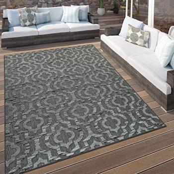 Tappeto da Terrazza Grigio 120x170 cm
