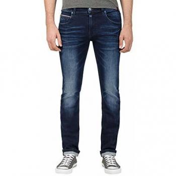 Timezone Slim Fit Jeans Scott Aged Navy 36
