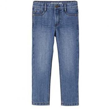Long‑Lasting Youth Denim – Straight Leg, Dark Blue, 5/6Y