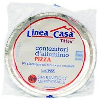 Alluminio Pizza Plate USA – Set 20 Pizze (10 confezioni x 2) – 26 cm
