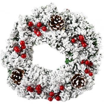 32cm Pumpkin Berry Garland