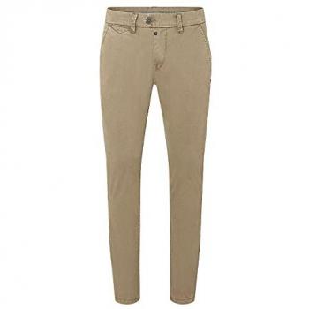 TIMEZONE Herrenhosen „Slim JannoTZ“ – 38 × 32, beige (Natur)