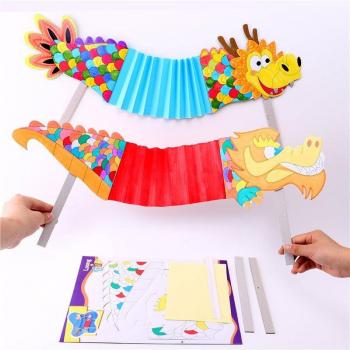 DIY Dragon Dance Craft Materials for Kids