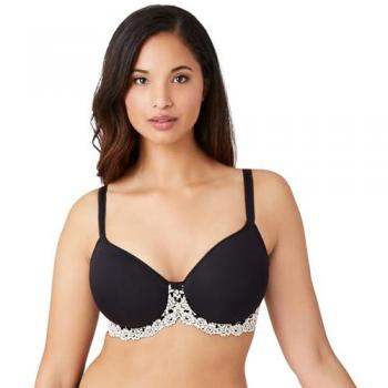 Wacoal Women’s Embrace Lace T‑Shirt Bra – Black, 38DDD