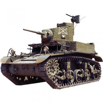 M3 Stuart Miniature 1/35 – Production de Base (Maquette & Art)
