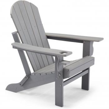 Westport Grey Folding Outdoor Chair