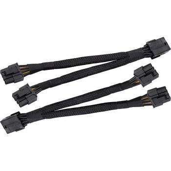 Cable adaptador trenzado PCIe 8 Pin hembra a Dual 8 Pin