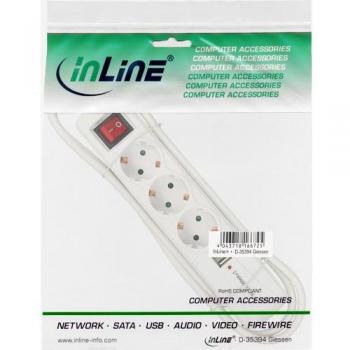 Ciabatta elettrica InLine 16451R bianca