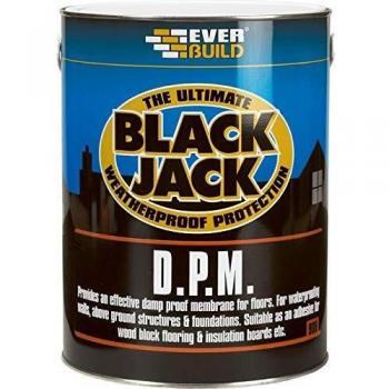 Everbuild Black Jack 908 DPM Damp Proof Membrane 5l