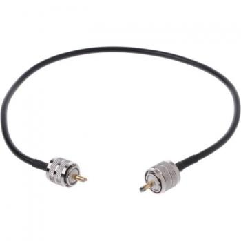 Antena UHF Plug‑to‑Plug PL259–RG58 50 cm