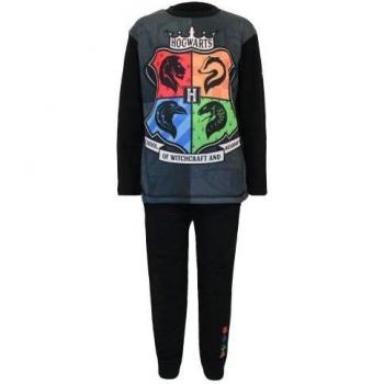 Abbigliamento da notte largo per ragazzi, insignia Hogwarts