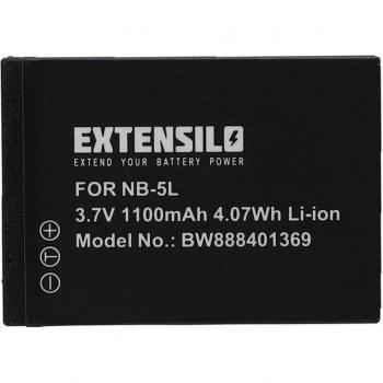 Extensilo Kameraakku 1100 mAh für Canon SX210