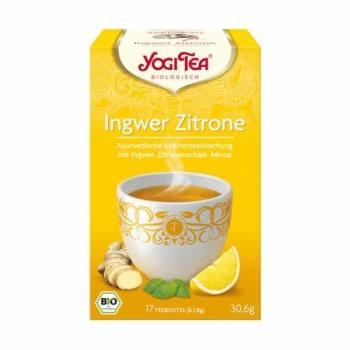 Ingwer-Zitronen-Menthol Tee