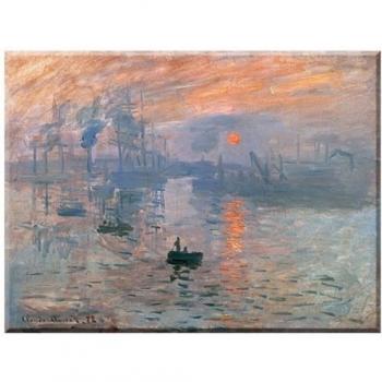 Giclée Sunrise de Monet, Lienzo con Marco