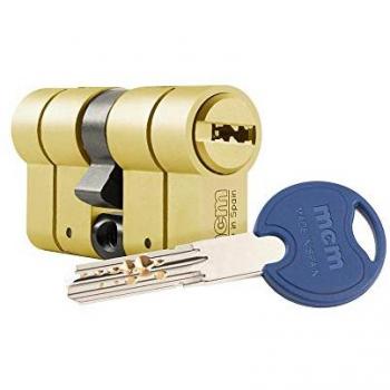 Cilindro de Alta Seguridad Doble Embrague 35x35mm Latón SCXPlus MCM